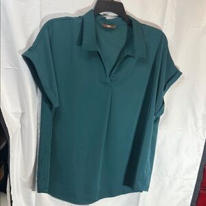 Chic Teal Blouse for Women